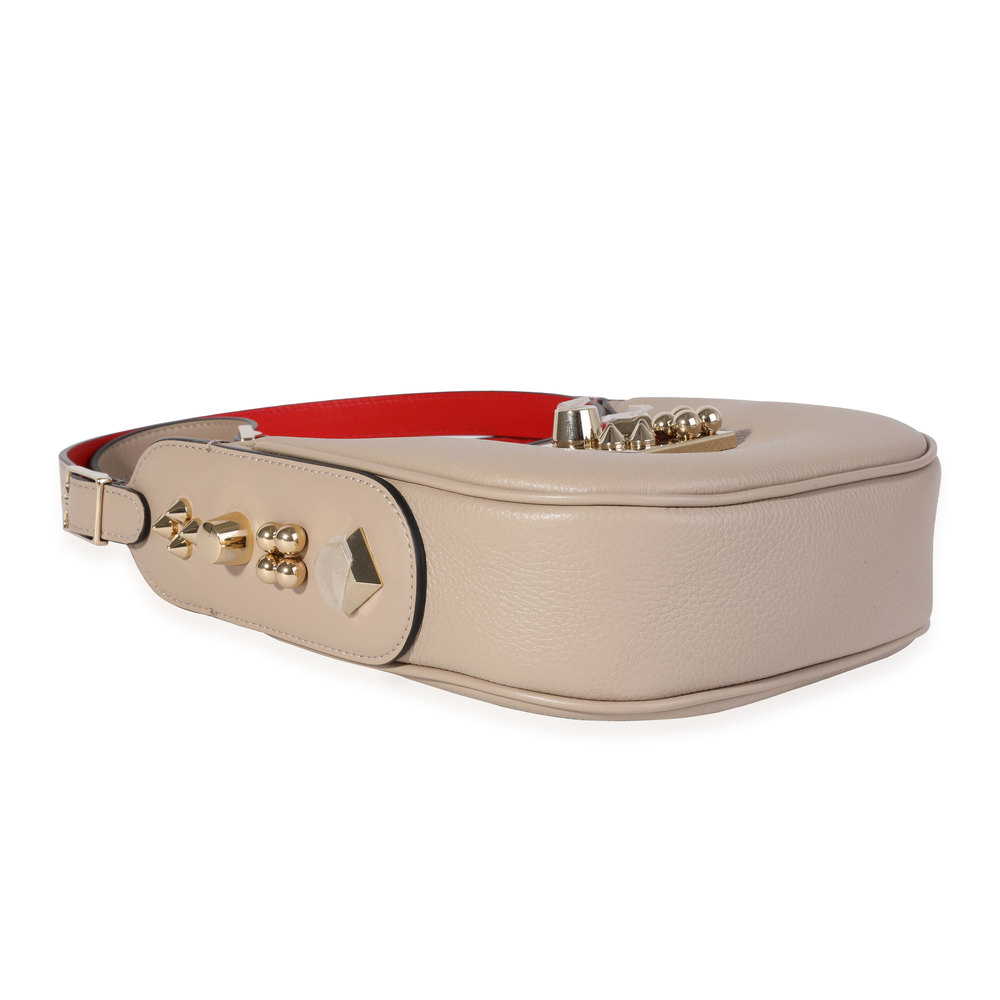 Christian Louboutin Fève Grained Calfskin Carasky Mini Bag - Picture 8 of 8